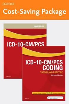 Paperback ICD-10-CM/PCs Coding: Theory and Practice, 2019/2020 Edition Text and Workbook Package Book