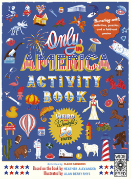 Paperback Only in America Activity Book