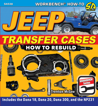 Paperback Jeep Transfer Cases: How to Rebuild Book