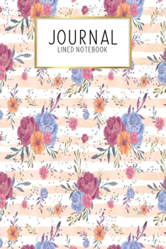 Paperback Journal Lined Notebook: Cats - Blank Lined Journal - Gratitude Journal - 6" x 9" 100 Pg -Motivational Quotes - Self-Care - Diary - Gift Book