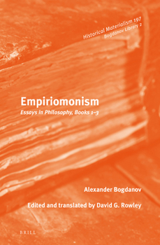 Hardcover Empiriomonism: Essays in Philosophy, Books 1-3 Book