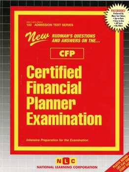 Spiral-bound Certified Financial Planner (Cfp): Passbooks Study Guide Book