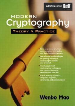 Hardcover Modern Cryptography: Theory and Practice Book