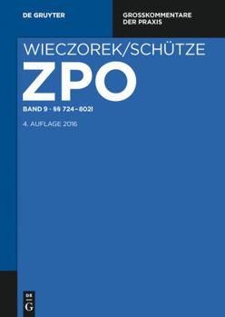 Hardcover §§ 724-802l (Großkommentare der Praxis) (German Edition) [German] Book