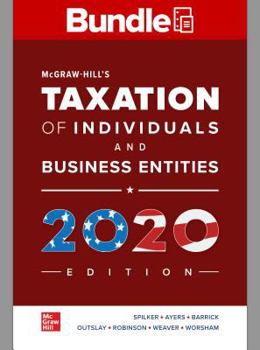 Loose Leaf Gen Combo LL McGraw-Hills Taxation of Individuals & Business Ent; Connect Access Card [With Access Code] Book