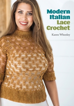 Paperback Modern Italian Lace Crochet Book