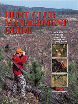 Hardcover Hunting Club Guide Book