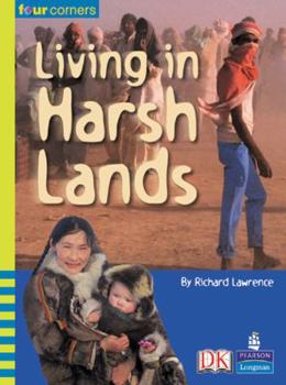 Paperback Living in Harsh Lands (Four Corners) Book