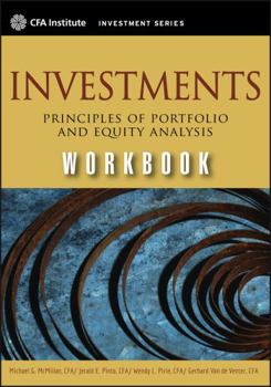 Paperback Investments Workbook (CFA) Book