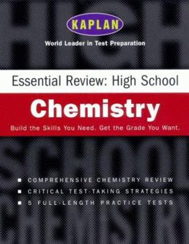 Paperback Kaplan Essential Review: High School Chemistry Book