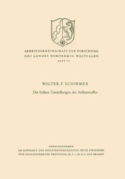 Paperback Die Frühen Darstellungen Des Arthurstoffes [German] Book
