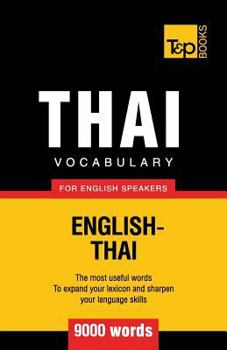 Paperback Thai vocabulary for English speakers - 9000 words Book