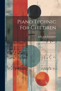 Paperback Piano Technic For Children Book