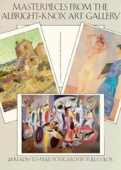 Paperback Masterpieces from the Albright-Knox Art Gallery: 24 Ready-To-Mail Postcards in Full Color Book