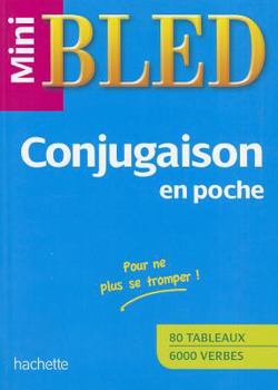 Paperback Mini Bled Conjugaison (French Edition) [French] Book