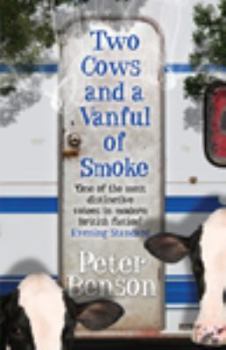 Paperback Two Cows and a Vanful of Smoke [Large Print] Book