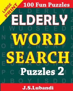 Paperback Elderly WORD Search Puzzles 2 Book