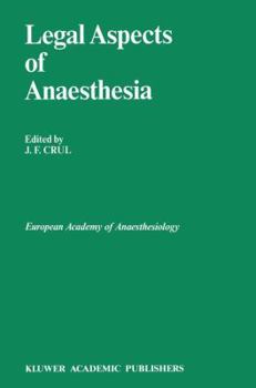 Paperback Legal Aspects of Anaesthesia Book