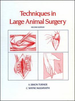 Hardcover Techniques in Large Animal Surgery Book