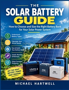 THE SOLAR BATTERY GUIDE: How to Choose and Size the Right Battery Bank for Your Solar Power System (The Solar Power Made Simple Series)