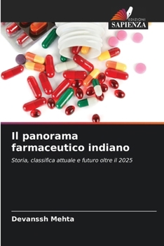 Paperback Il panorama farmaceutico indiano [Italian] Book