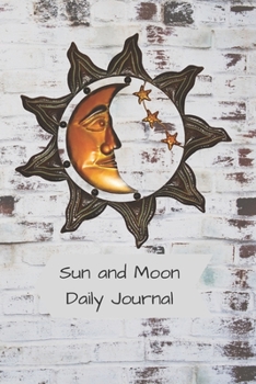 Paperback Sun and Moon: : Daily Journal Book