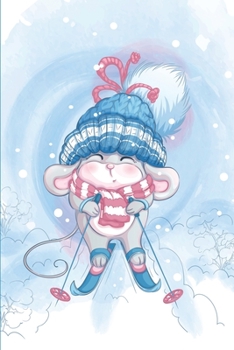 Notes: Medium Size Notebook with Lined Interior and Daily Entry Ideal for Organization, Taking Notes, Journal, Diary / Cute Mouse