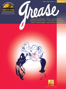 Paperback Grease: Piano Play-Along Volume 53 Book