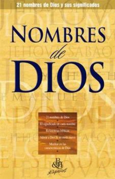 Paperback Nombres De Dios/Names of God (Spanish Edition) [Spanish] Book