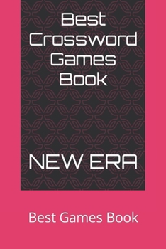 Paperback Best Crossword Games Book: Best Games Book