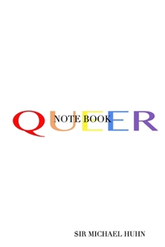 Paperback Queer Rainbow blank page Notebook: Queer Rainbow blank page Notebook Book