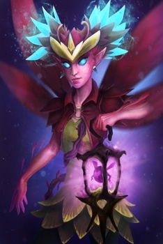 Paperback Dark Willow Dota 2 Notebook, Journal for Writing, College-Ruled Book