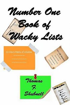 Paperback Number One Book of Wacky Lists Book