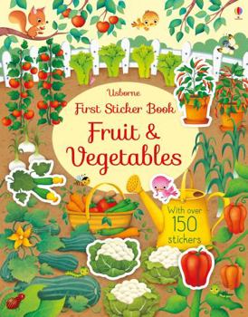 Paperback First Sticker Book Fruit & Vegetables Book