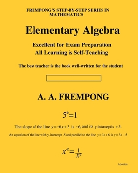 Paperback Elementary Algebra Book