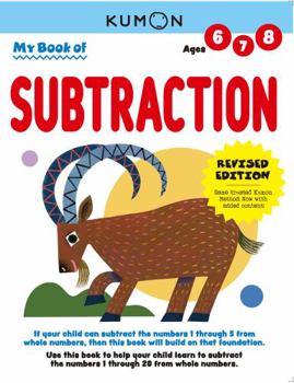 Paperback Kumon My Book of Subtraction: Revised Ed Book