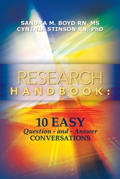 Paperback Research Handbook: 10 Easy Question - and - Answer Conversations Book