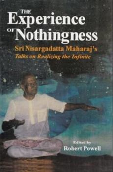 Hardcover The Experience of Nothingness Book