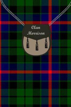 Paperback Clan Morrison Tartan Journal/Notebook Book