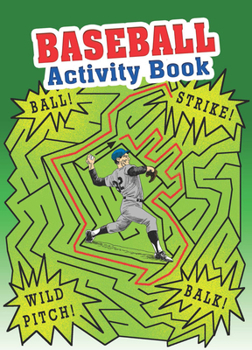 Paperback Baseball Activity Book