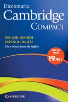 Paperback Diccionario Bilingue Cambridge Spanish-English Paperback Book
