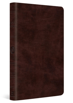 Imitation Leather ESV Thinline Bible, Thumb Indexed (Trutone, Espresso) Book