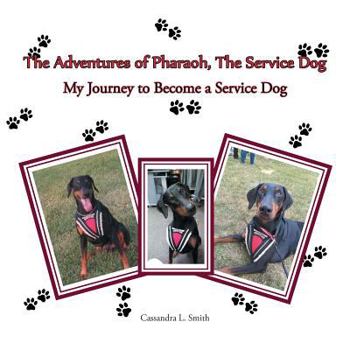 Paperback The Adventures of Pharaoh, the Service Dog: My Journey to Become a Service Dog Book