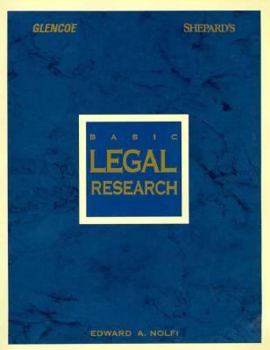 Paperback Basic Legal Research Book