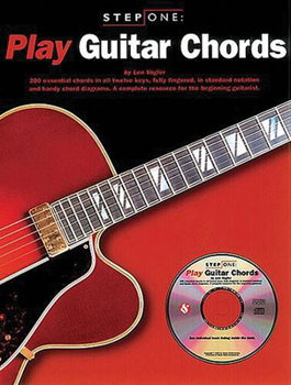 Paperback Step One: Play Guitar Chords [With CD (Audio)] Book