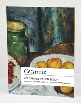 Paperback Teneues - Wrapping Paper Book: Cezanne, Paperback Book, Folded, Preforated Pages: Big Format Flat Magazine Style Book of Folded Wrapping Paper Pages Book