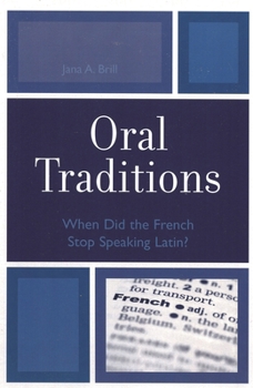 Paperback Oral Traditions Book