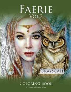 Paperback Faerie Vol.2: Grayscale: Coloring Book