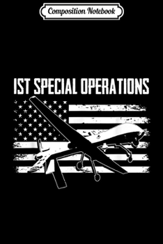 Paperback Composition Notebook: 1st Special Operations Squadron Journal/Notebook Blank Lined Ruled 6x9 100 Pages Book