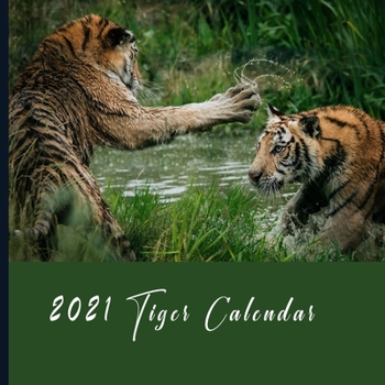 2021 Tiger Calendar: Monthly Photo Calendar | January 2021 - December 2021 | Monthly Calendar with U.S./UK/ Canadian/Christian/Jewish/Muslim Holidays | Tiger Photo calendar